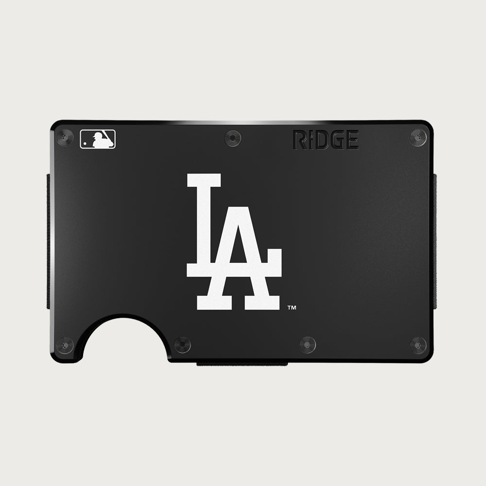 Ridge Wallet - Royal Black - Los Angeles Dodgers